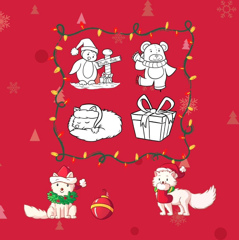 BABY CHRISTMAS ANIMALS - Mini Muffin Bookstore