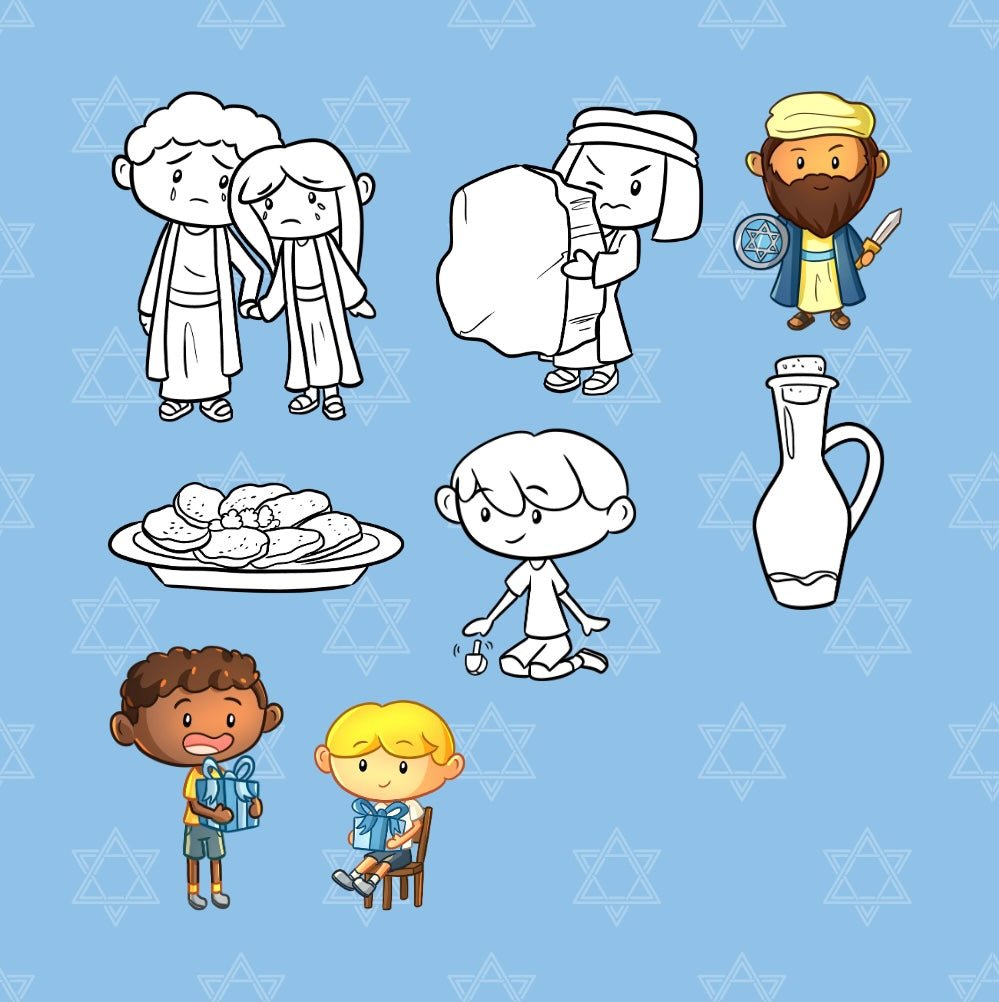 LET’S CELEBRATE HAPPY HANUKKAH (Volume 3) - Mini Muffin Bookstore