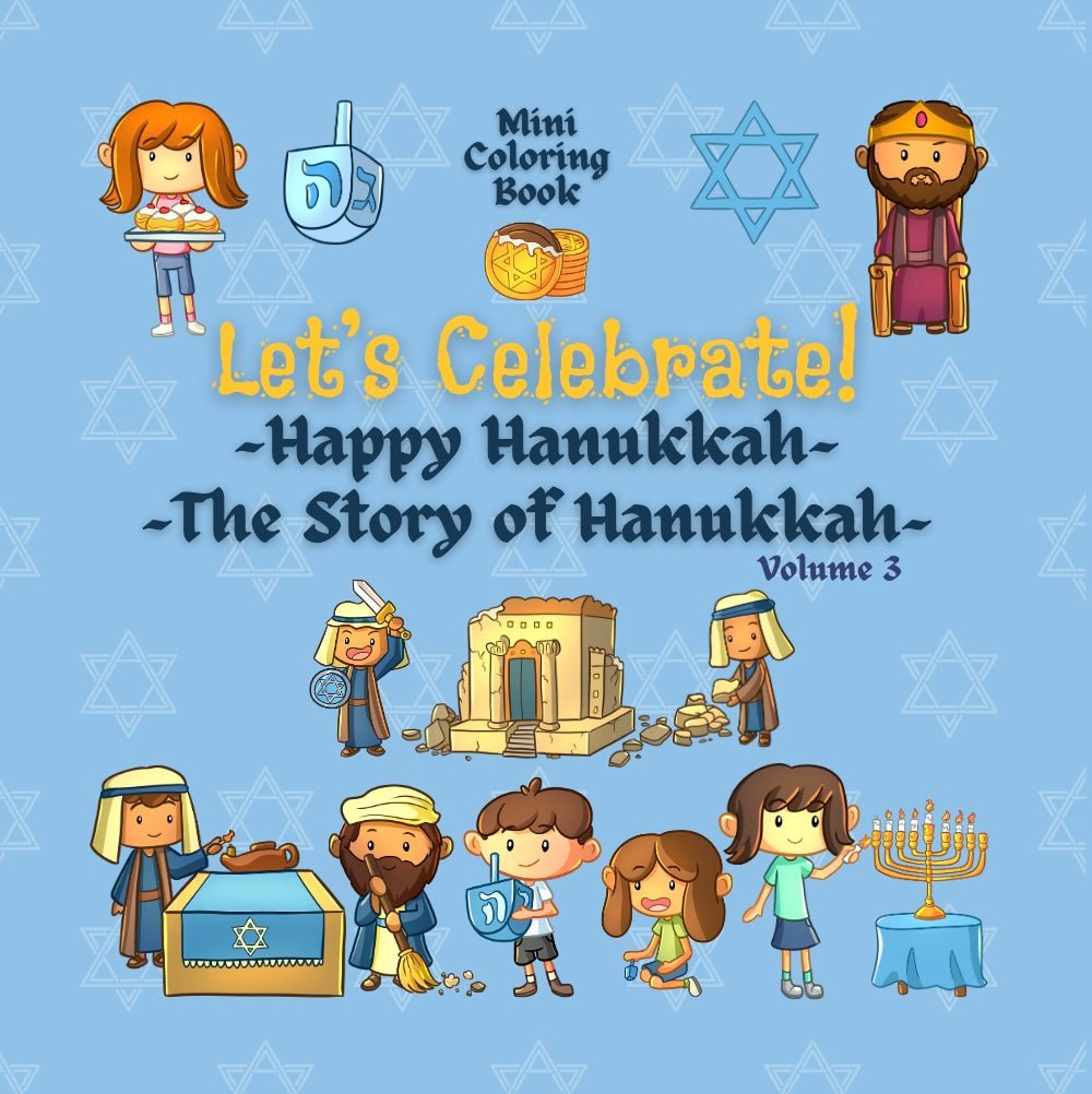 LET’S CELEBRATE HAPPY HANUKKAH (Volume 3) - Mini Muffin Bookstore
