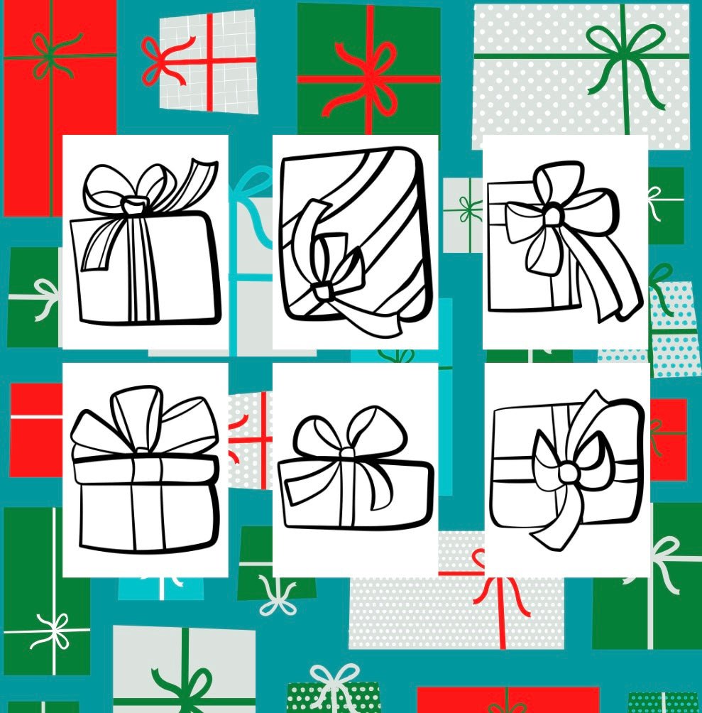 MERRY CHRISTMAS PRESENTS - Mini Muffin Bookstore