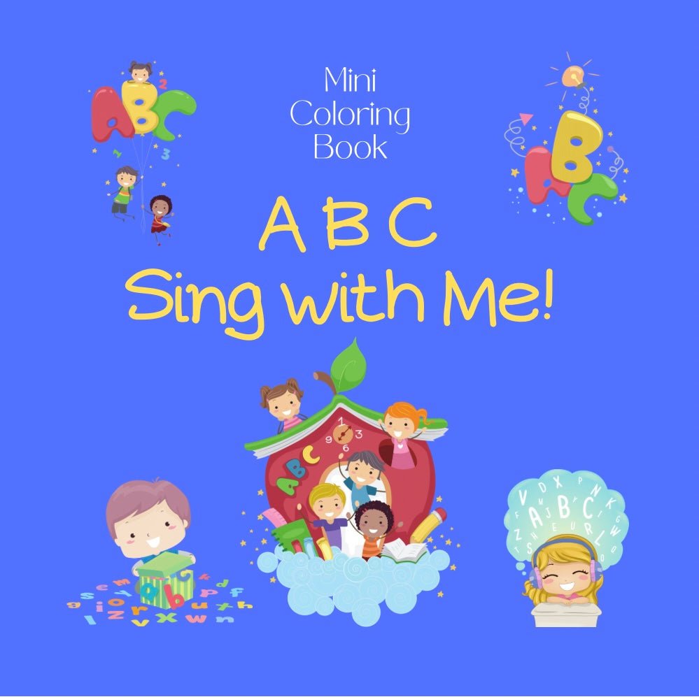 Mini Coloring Book ABC SING WITH ME! - Mini Muffin Bookstore