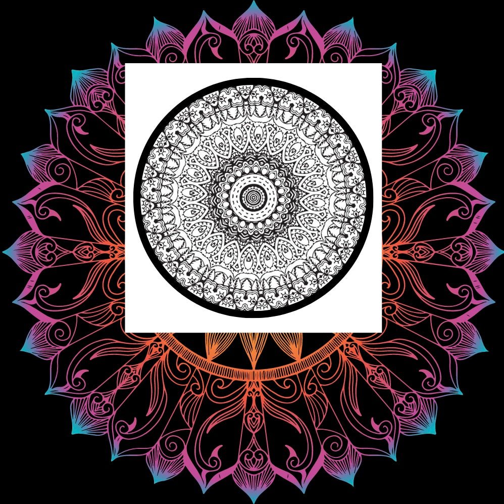 Mini Coloring Book BEAUTIFUL MANDALA PATTERNS: CIRCLES (Volume 2) - Mini Muffin Bookstore