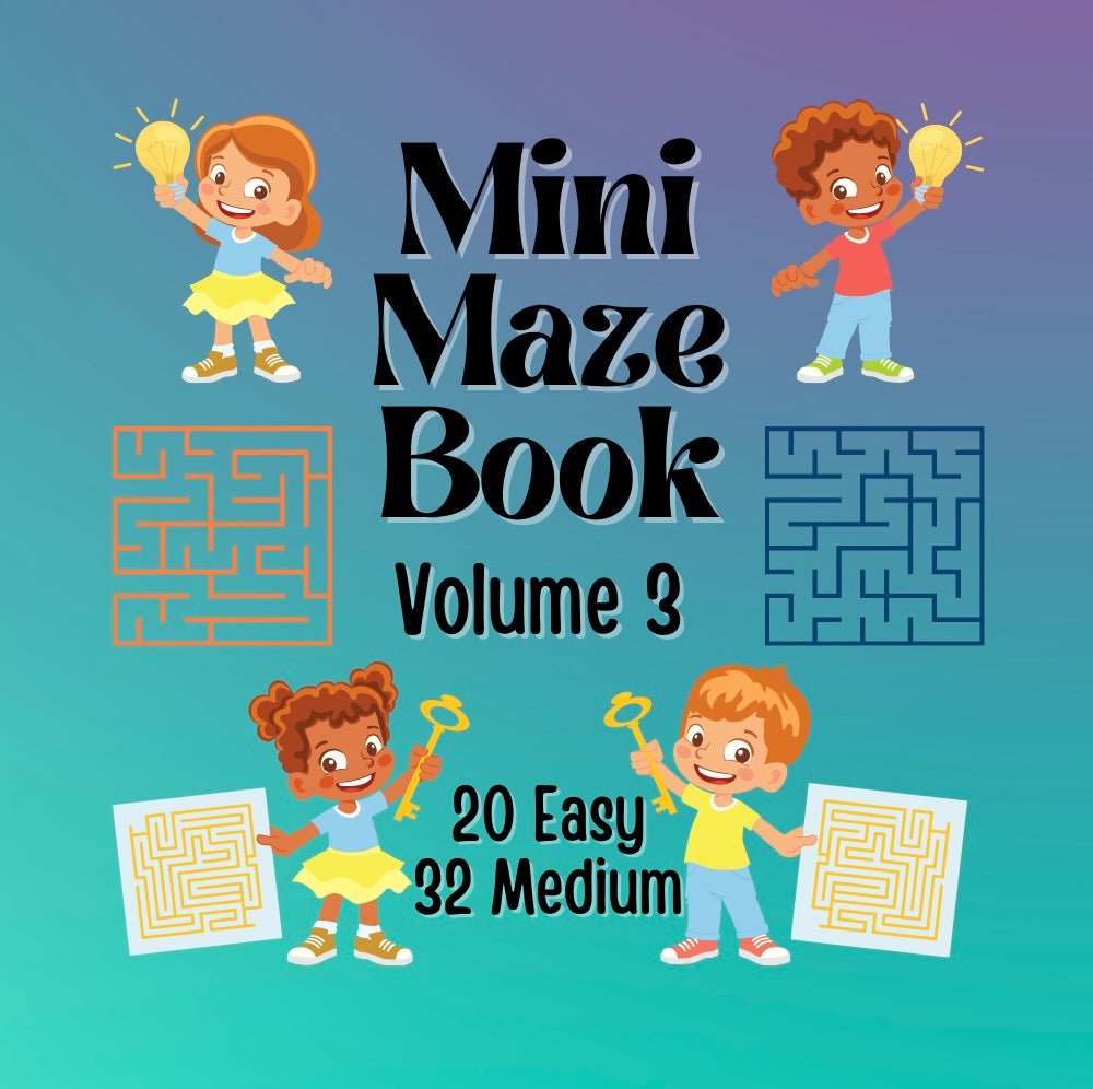 Mini Maze Book EASY MEDIUM (Volume 3) - Mini Muffin Bookstore