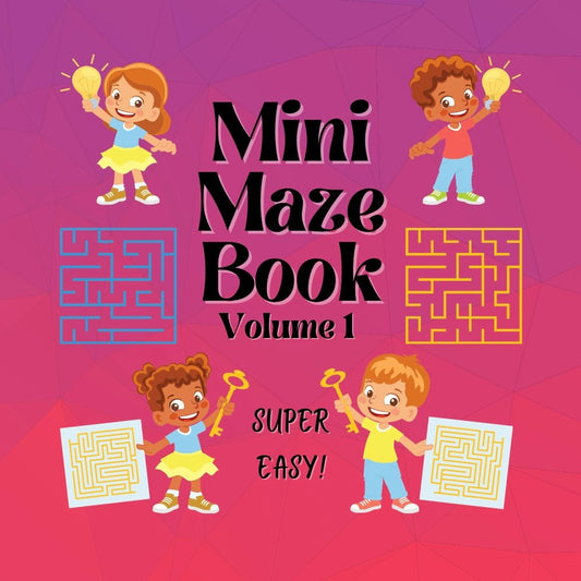 Mini Maze Book SUPER EASY (Volume 1) - Mini Muffin Bookstore