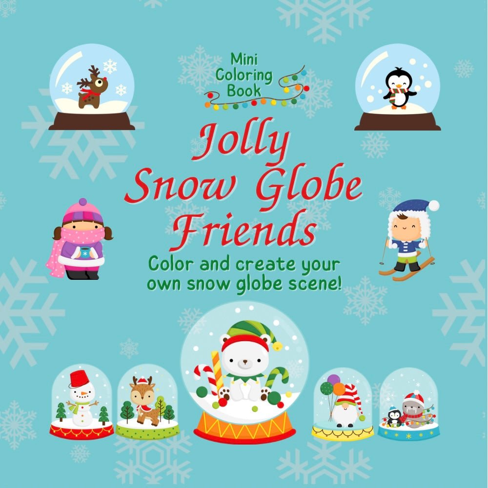 JOLLY SNOW GLOBE FRIENDS - Mini Muffin Bookstore