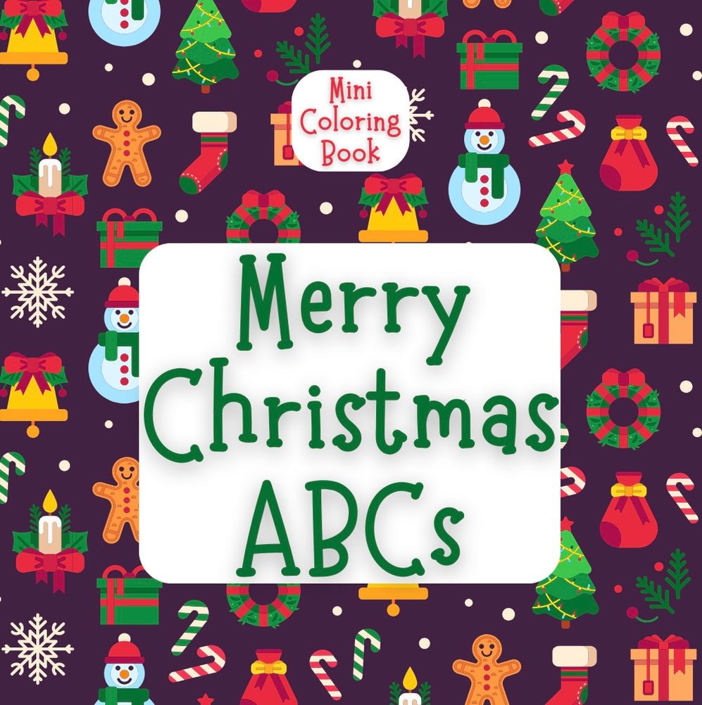 MERRY CHRISTMAS ABCs - Mini Muffin Bookstore