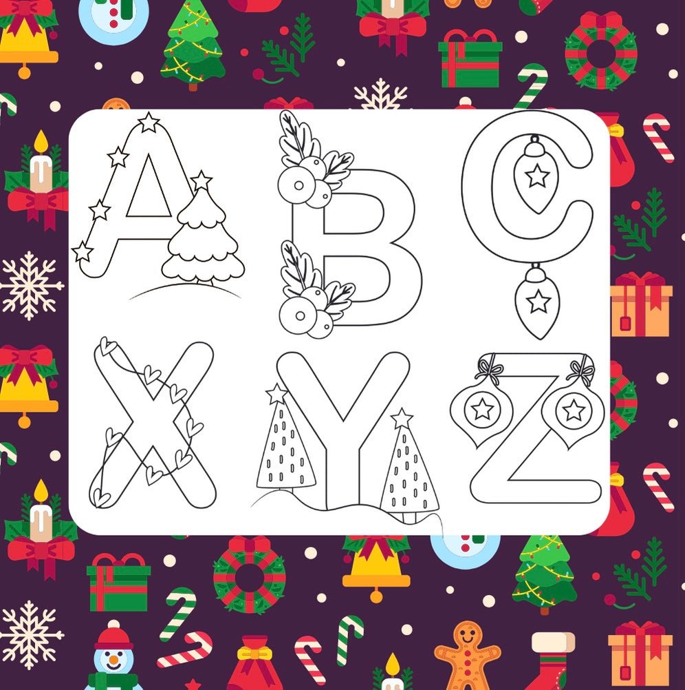 MERRY CHRISTMAS ABCs - Mini Muffin Bookstore