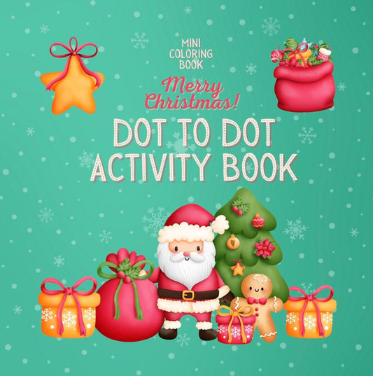 MERRY CHRISTMAS DOT TO DOT ACTIVITY BOOK - Mini Muffin Bookstore