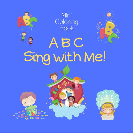 Mini Coloring Book ABC SING WITH ME! - Mini Muffin Bookstore