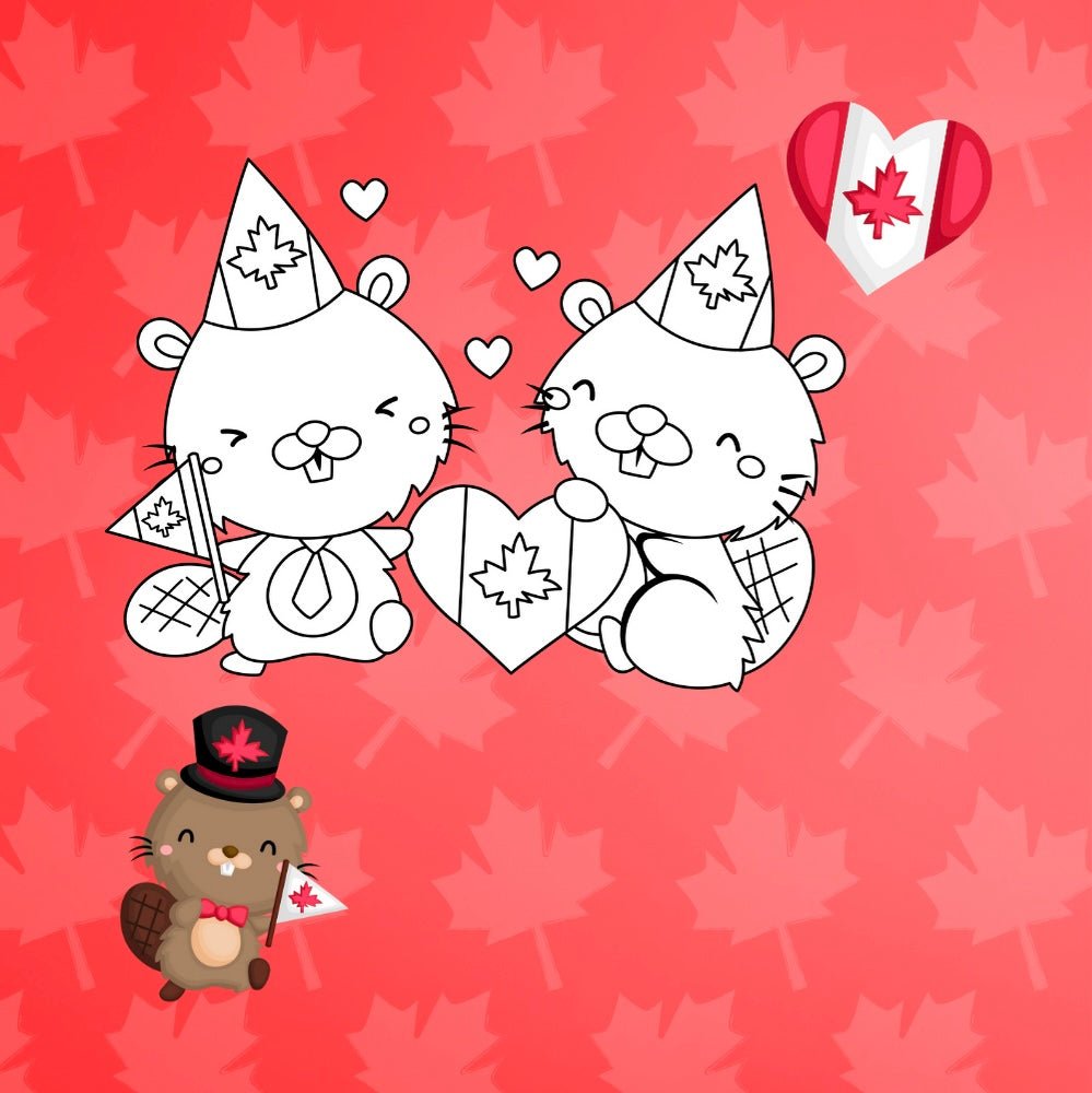 Mini Coloring Book LET’S EXPLORE! CANADA - Mini Muffin Bookstore